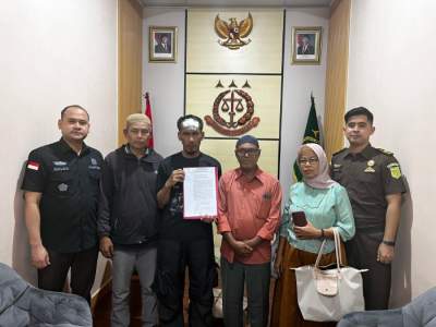 Kejari Kab Tangerang Lakukan Restorative Justice di Kasus Pencurian Lampu