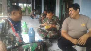 Melalui TMMD Ke-104 Kodim 0601/Pandeglang Sinergitas TNI-Polri dan Warga Makin Solid