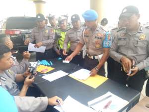 12 Senpi Milik Anggota Polres Serang di Kandangkan Propam