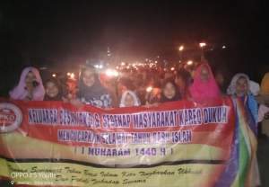 IPKD Sambut Tahun Baru Islam dengan Pawai Obor