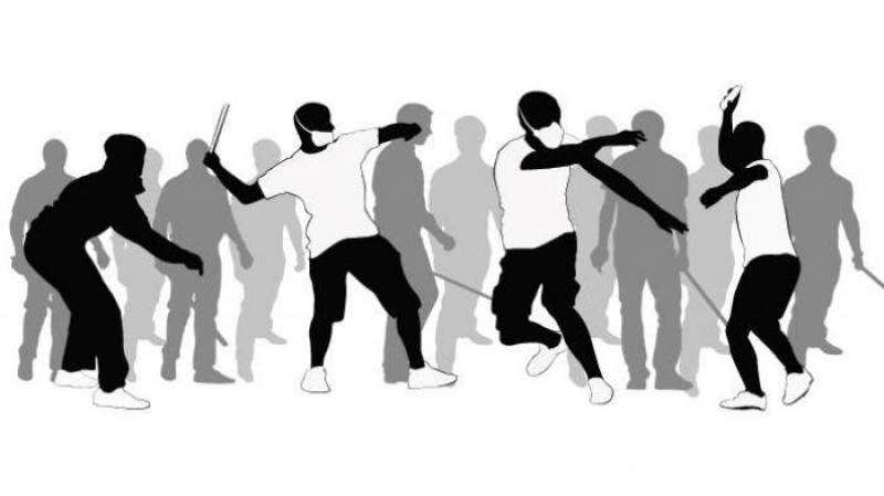 Ilustrasi Tawuran.