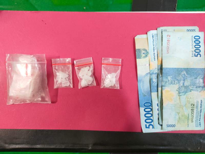 Warga Tanjungbalai Pengedar Sabu diamankan Polres Asahan