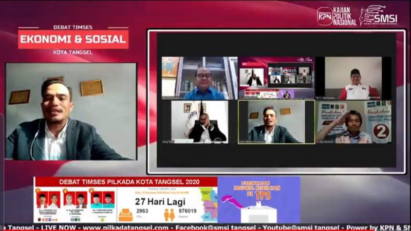 Debat Timses Pilkada Tangsel Sesi 1: Gedung UMKM, Rp 100 Juta Per RW, hingga Daun Kelor Jadi Topik