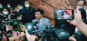 Menteri Komunikasi dan Informatika, Johnny G. Plate.