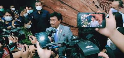 Menteri Komunikasi dan Informatika, Johnny G. Plate.