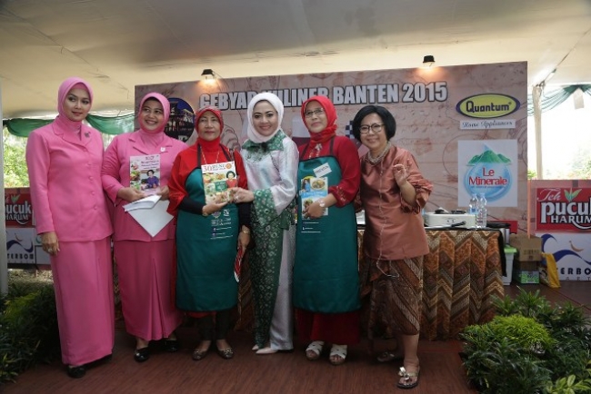 Ketua Tim Penggerak PKK Banten Akan Terus Melestarikan Masakan Khas Banten