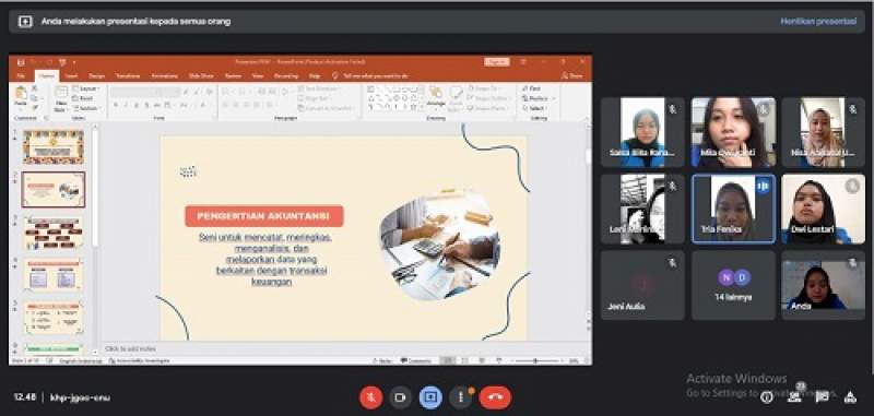 Mahasiswa UNPAM Kenalkan Pentingnya Akuntansi dalam Kehidupan Sehari-hari kepada Siswa SMK