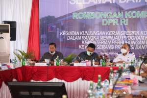 Syafrudin Sampaikan Keluhan Kota Serang ke DPR RI Komisi V