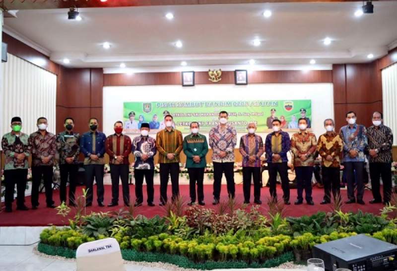 Plt Wali Kota Tanjungbalai Hadiri Acara Lepas Sambut Dandim 0208/AS