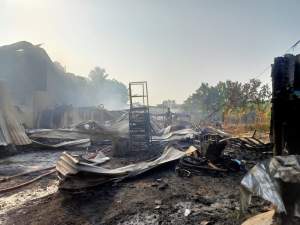 Pabrik Plastik di Legok Terbakar