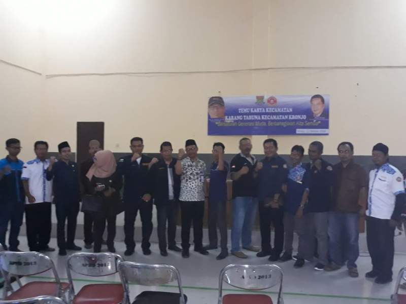 Alwi Alatas Resmi Jabat Ketua Karang Taruna Kronjo