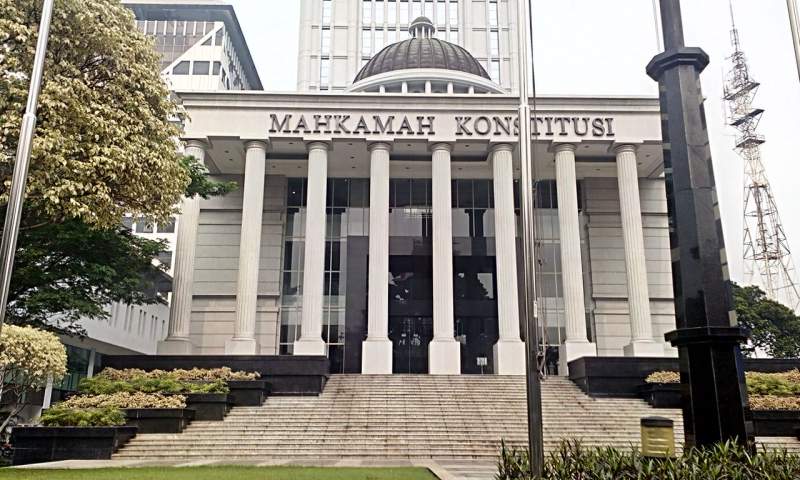 Gedung Mahkamah Konstitusi di Jakarta.