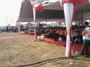 Tampak acara Deklarasi Damai