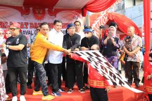 Sekda Lepas Karnaval Gelegar Kebhinekaan di Curug