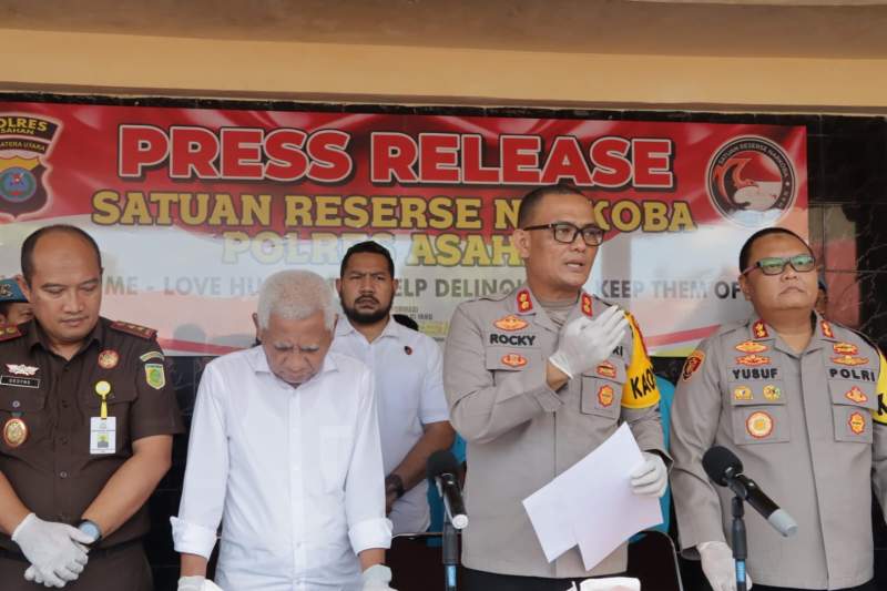 Polisi Tanjungbalai Gagalkan Penyelundupan Sabu 50 Kg dari Malaysia, Pelakunya Jaringan Antar Provinsi