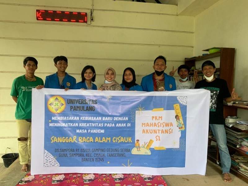 Meningkatkan Kreativitas Pada Kelompok Belajar Sanggar Baca Alam Cisauk