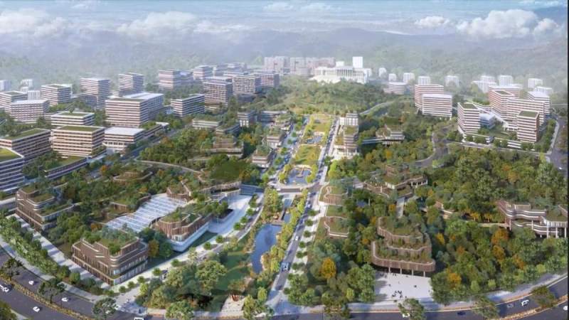 Ilustrasi hunian untuk ASN, TNI dan Polri di IKN.