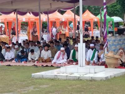 Danramil 06/Trs Hadiri Tasyakuran HUT Ke 22 Kecamatan Jambe