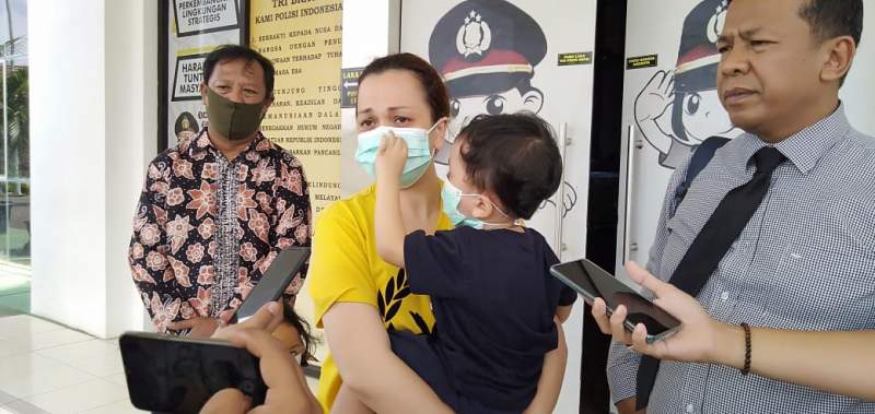 Ditahan Polres Tangsel, Ibu Tiga Anak Ini Sedih Tinggalkan Tiga Anaknya Berusia Belia