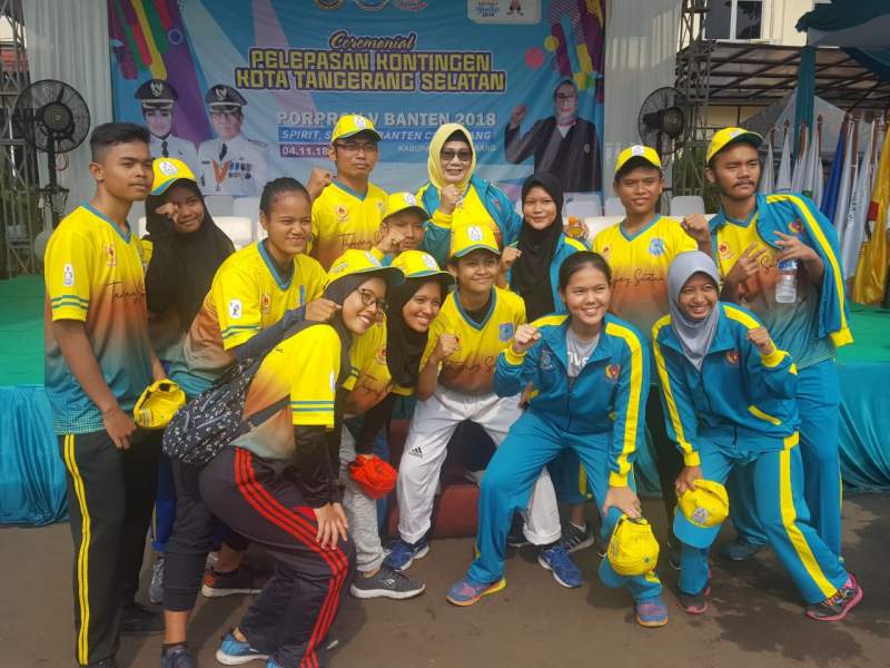 Kontingen 38 Cabor Tangsel Siap Berlaga dalam PORPROV Ke-5 di Kab Tangerang