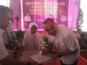 ⁠⁠⁠Zaki Resmikan Gedung Kantor Kecamatan Cikupa