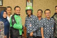 Asisten Daerah II Lebak Terima Kunjungan Pihak Go-jek