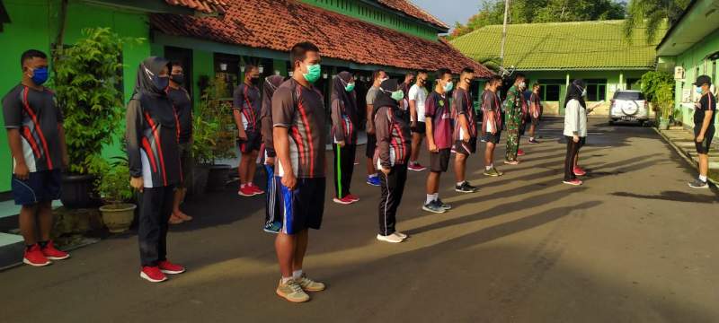 Danrem 064/MY : Dengan Berolahraga Membuat Imun Kita Kuat