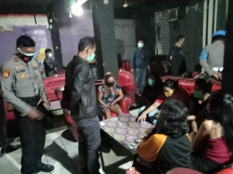 Nekad Buka, Dua PL Diamankan dari Tempat Hiburan Malam "Live Scorpion" Serang