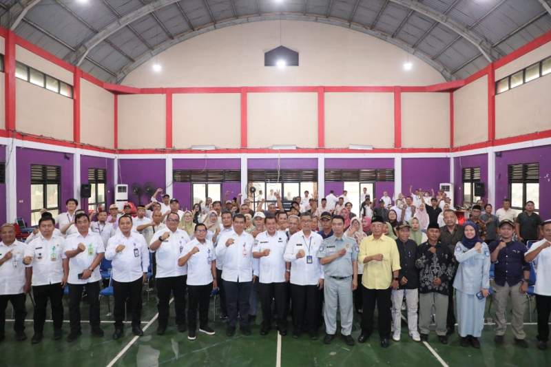 Bupati Maesyal Buka Sosialisasi Opsen PKB dan BBNKB