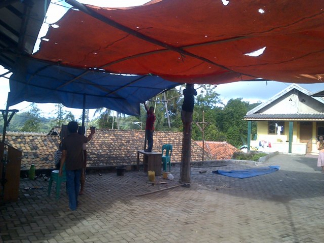 Warga Gunung Cipayung  Semangat Sambut Pemilu