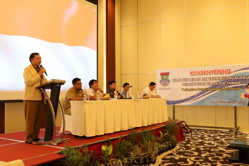 Bapenda Sosialisasikan Kenaikan Pajak Air Tanah