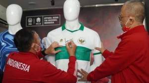 Timnas Indonesia Resmi Meliris Jersey Tandang