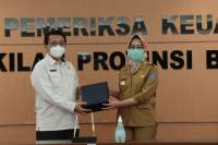 PEMKOT TANGSEL SERAHKAN LKPD TAHUN 2020