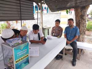 Jumat Curhat, Satresnarkoba Polres Tanjung Balai Sampaikan Pesan Kamtibmas