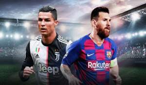 Cristiano Ronaldo vs Lionel Messi (Foto: Give Me Sport)