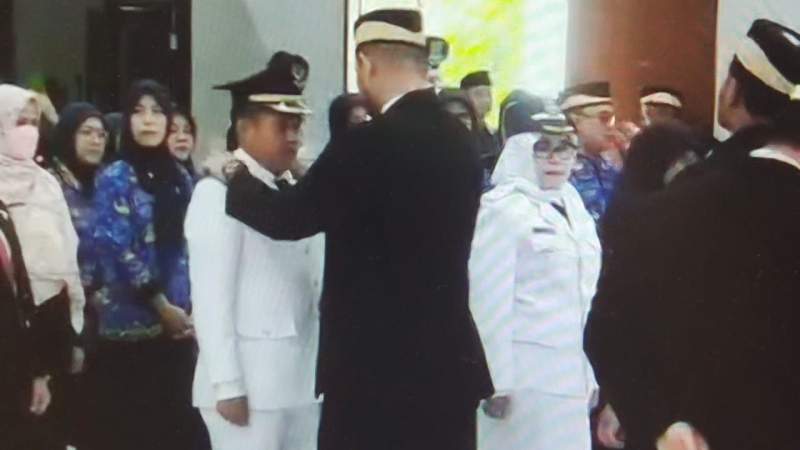 Isi Kekosongan, PJ Bupati Tangerang Lantik 22  Pejabat Eselon Dan Camat