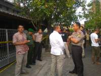 Tempat kejadian perkaran perampokan yang menewaskan Italia Chandra Kirana Putri 