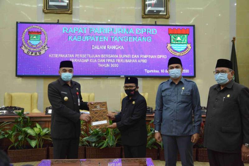 Zaki Sampaikan Pidato Nota Kesepakatan KUA dan PPAS Anggaran Perubahan