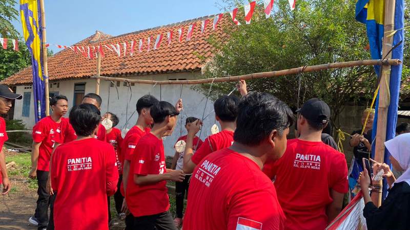 Meriahkan HUT RI, Warga Kelurahan Kelapa Indah Gelar Perlombaan