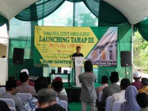 Resmikan Perum Bumi Banten Indah, Pemkot Minta Pengembang Permudah Konsumen