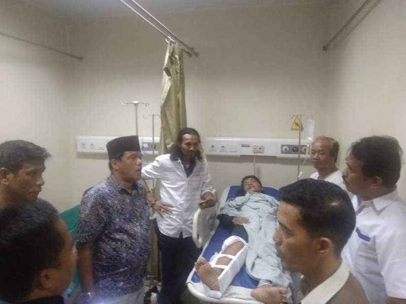 Warga Pasar Kemis Terkapar Dianiaya Oknum Debt Colkector