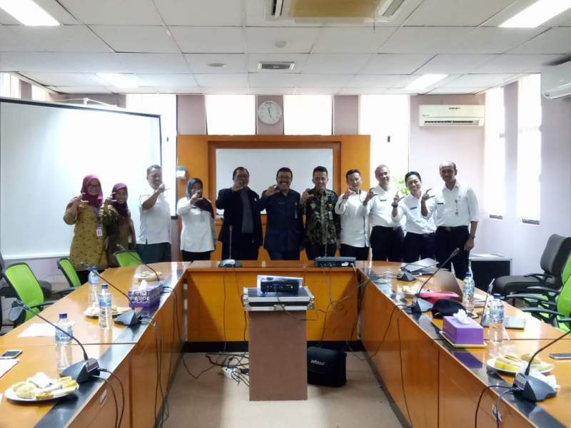 Tim Penilai Keterbukaan Informasi Publik Kunjungi Diskominfo