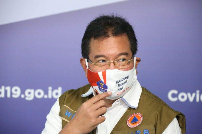 Juru Bicara Satuan Tugas Penanganan Covid-19, Wiku Adisasmito.