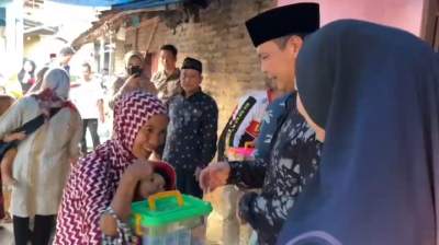 Begini Respon Budi Rustandi Tinjau Posyandu di Kecamatan Serang