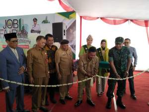 Pertama Kali Digelar, Job Fair 2019 Kota Serang Resmi Dibuka Walikota Serang