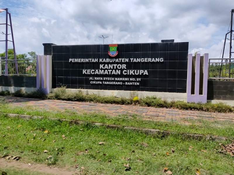 Pegawainya Terpapar Covid, Kantor Kecamatan Cikupa Ditutup