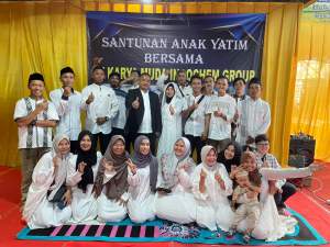 PT Karya Muda Indochem Group Gelar Santunan Anak Yatim Piatu