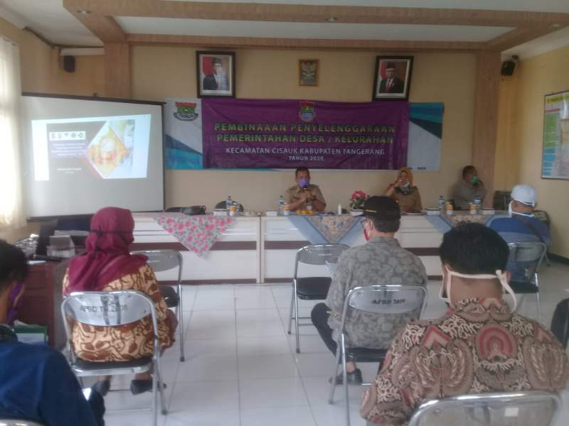 Jelang PSBB, Kecamatan Cisauk Fokus Bentuk Gugus Tugas Sampai Tingkat RT