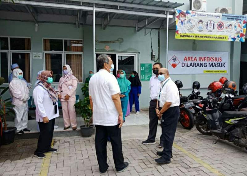 Pemerintah Kota Tangsel Pastikan Kesiapan Tempat Transit Pasien Covid-19