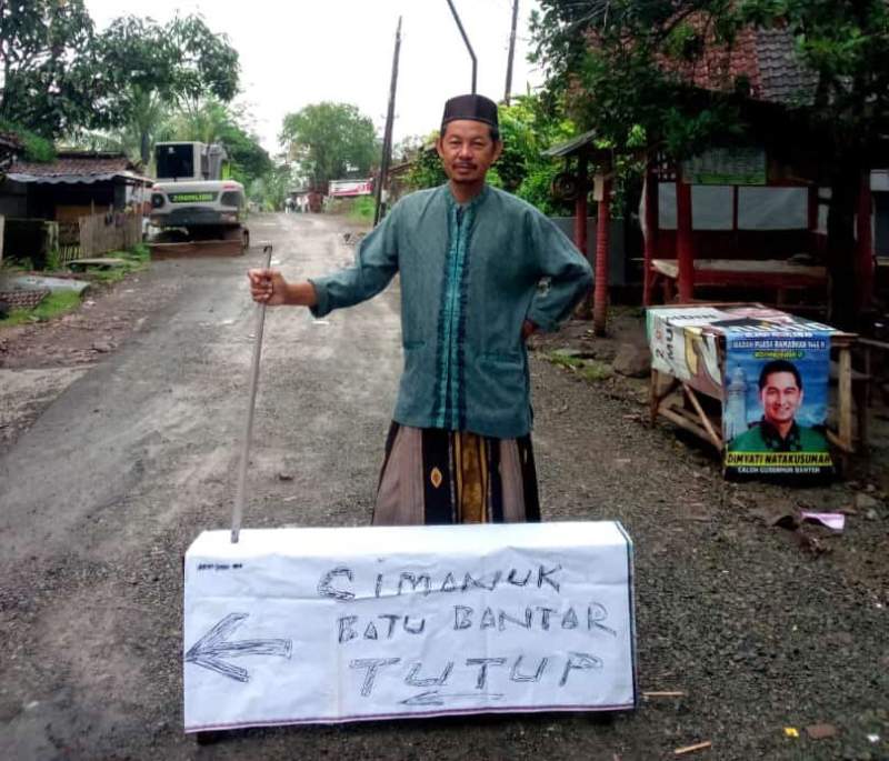 Warga Sambut Baik Pembangunan Jalan Kadubungbang-Cimanuk